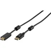 Vivanco Datakaapeli DisplayPort - HDMI 1.8 m, musta