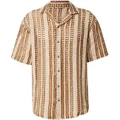 Only & Sons Paita 'ONSDANI' ruskea / valkoinen
