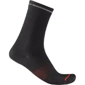 Castelli Premio Evo 18 -pyöräilysukat Musta