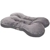 HOBBYDOG -patja Bone Graphite Fur, XL, 125x92 cm
