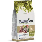Exclusion Mono Protein Mediterraneo kuivaruoka pienten rotujen koirille karitsan kanssa, S, 500g