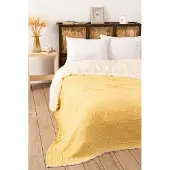 Dc Home päiväpeite Muslin Yellow, 170 x 250 cm