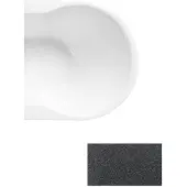 Besco Kylpyamme Navia Glam Graphite, 160 x 80 cm, kullanväriset yksityiskohdat