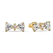 Pandora Timeless kullatut rusetti korvakorut 263507C01