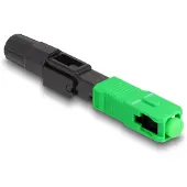 DeLOCK – Optical fiber quick connector SC Simplex plug APC field-assembly (87989)