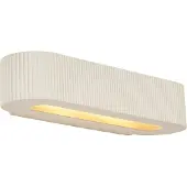 QAZQA Skandinaavinen seinävalaisin valkoinen UFO 2-lamppuinen - Plaster