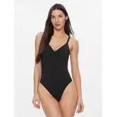 Chantelle Emblem Bikini Wirefree Triangle Spacer Swimsuit - Black - S