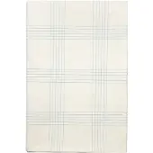 Broste Copenhagen Alice pöytäliina 160x200 cm, Dusty blue-Natural