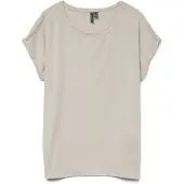 Vero Moda Lava Plain Lurex Strip Lyhythihainen T-paita