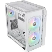 Thermaltake View 51 TG ARGB Snow, Midi Tower, PC, Valkoinen, ATX, EATX, mikro ATX, Mini-ITX, Terästä, Pelaaminen (CA-1Q6-00M6WN-00)