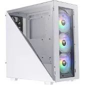 Thermaltake Divider 300 TG Snow ARGB, Midi Tower, PC, Valkoinen, ATX, mikro ATX, Mini-ITX, SPCC, Multi (CA-1S2-00M6WN-01)