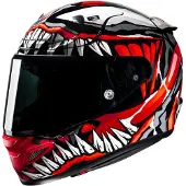 HJC RPHA 12 Maxi Venom MC1SF Matta/Punainen/Musta/Valkoinen/Antrasiitti unisex, size XL