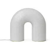 Ferm Living Pöytävalaisin , Vuelta, himmennettävä, Valkoinen, Olohuone, Lasi, Design