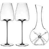 Zieher - Vision Star Mini Dekantteri + Straight Viinilasi 2 kpl