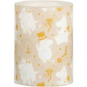 Muurla Moomin LED-pöytäkynttilä 10 cm Sparkling stars