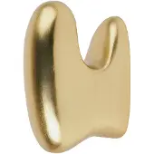 Broste Copenhagen Roberta koukku 10x7 cm Brass finish