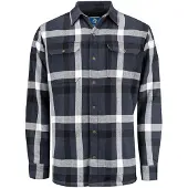 Projob 5213 Vuorellinen Flanellipaita - Navy blue - 3XL