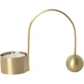 Ferm Living Balance Kynttilänjalka - Kynttilälyhdyt Messinki - 5736