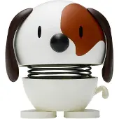 Hoptimist Dog -hahmo 6,9 cm White