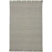 Linie Design Idun Rug 170x240 Cm Light Grey - Yksiväriset matot Villa Vaaleanharmaa - 397235