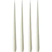 Ester & Erik -kynttilä, 4-pakkaus lakattu ivory, 32 cm