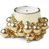 Gejst Molekyl Tealight 1 - Gold - Ø:4.3CM