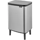 Brabantia Bo roskakori korkea 12 l Mattaharjattu teräs