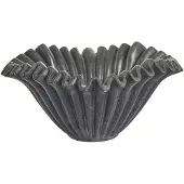 Jakobsdals Anemone Skål - Black - 30X30X15CM