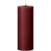 Ester & Erik LED-pöytäkynttilä 44/2 Deep Wine, 20 cm