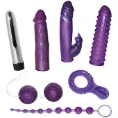 You2Toys - värisevä setti - 7 osaa - glitter