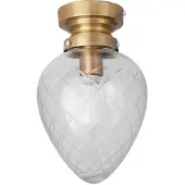 Globen Lighting Juni IP44 plafondi Hiottu kirkas