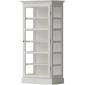 Lindebjerg Design V3 Vitriinikaappi Honkapuu Valkoinen