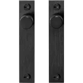 Buster + Punch - Furniture Knob / Plate, Black (Boxed Set of 2) - Nupit - Massimo Buster Minale - Musta
