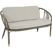 Brafab Apel Sohva 2-istuttava Luonnollinen - Ulkosohvat Keinorottinki Natural - 3652-61-02