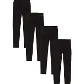 We fashion Leggingsit vaaleanpunainen / musta