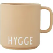 Design Letters -suosikkikuppi kahvalla 25 cl Hygge