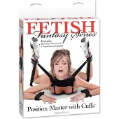 Pipedream - Fetish Position Master - BDSM‑sidontasetti (musta)
