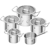 Zwilling Pro, Grydesæt Rund 18/10 - Silver - ONE SIZE