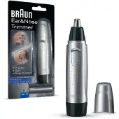 Braun EN5010 -nenä- ja korvakarvatrimmeri, hopea