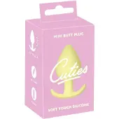 Cuties Mini Butt plug Yellow