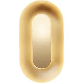 Nuura Seinävalaisin , Sasi, himmennettävä, Kulta / messinki, Olohuone, Metalli, Skandinaavinen