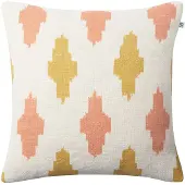Chhatwal & Jonsson Ikat Agra -tyynynpäällinen 50 x 50 cm Rose-spicy yellow