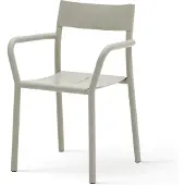 New Works May Armchair Outdoor käsinojatuoli Light Grey