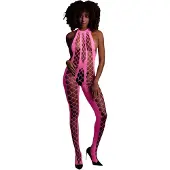 Ouch! by Shots Ouch! - avoin catsuit - hohtava - pinkki