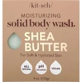 Raw Organic KITSCH Shea Butter Solid Body Wash Bar