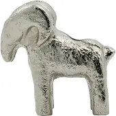 House Doctor - Ram Kynttilänjalka 7 cm Hopea