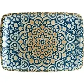 Bonna Alhambra Tarjoiluastia 23x16 Cm - Tarjoiluvadit Kivitavara Sininen - ALHMOV26DT