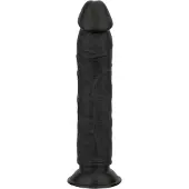 EasyToys - realistinen dildo - 22,5 cm - musta