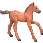 Small Foot Horse World Arabian Foal Brown