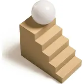 Oblure Stair pöytälamppu Beige